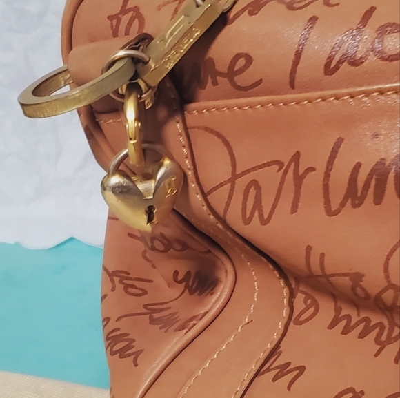 ARCHIVE!GALLIANO RARE LOVE LETTER PRINT BAG Y2K FULL SET AUTHENTICATION - Picture 10 of 12